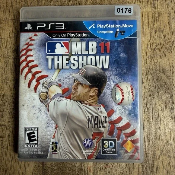 MLB‎ 11 The Show Sony PlayStation 3 PS3 Baseball 4 Player Multiplayer Everyone