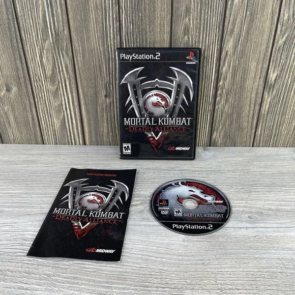 Mortal Kombat Deadly Alliance PlayStation 2 PS2 Complete Tested Working