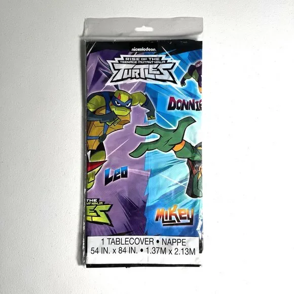 Rise of the Teenage Mutant Ninja Turtles Plastic Tablecover 54