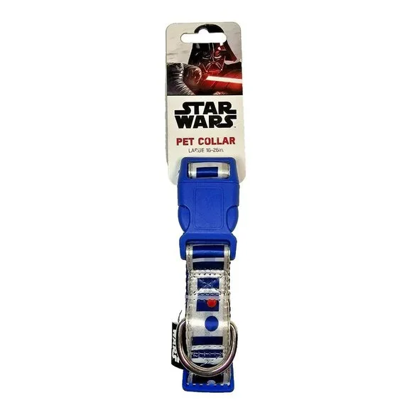 Star Wars R2D2 Pet Collar Size Large 16-26