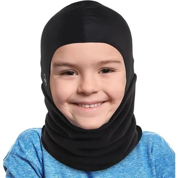 Tough Headwear Kids Balaclava Ski Mask - Kids Ski Neck Gaiter & Toddler Fleece