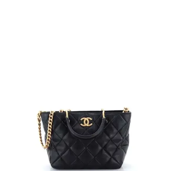 Chanel Cc Top Handle Chain Shopping #269877C49B