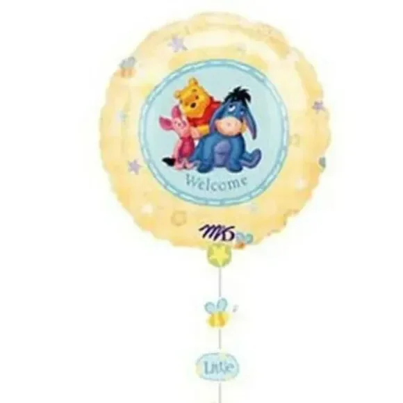 Disney Winnie The Pooh drop-a-line Jumbo Balloon 