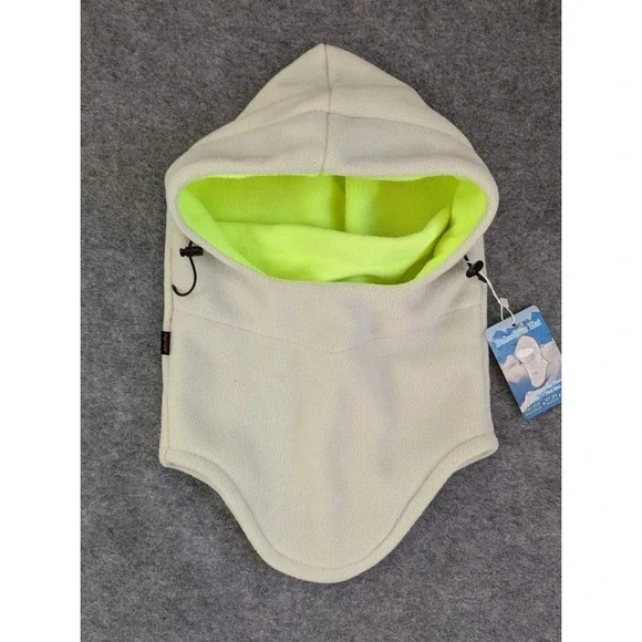 NWT Purjoy Multipurpose Thermal Warm Fleece Balaclava Hood Full Face Mask
