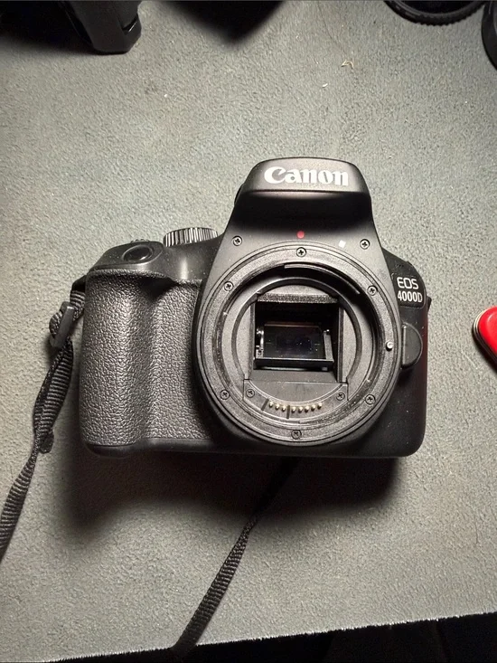 Canon EOS 4000D DSLR Camera Body - Black