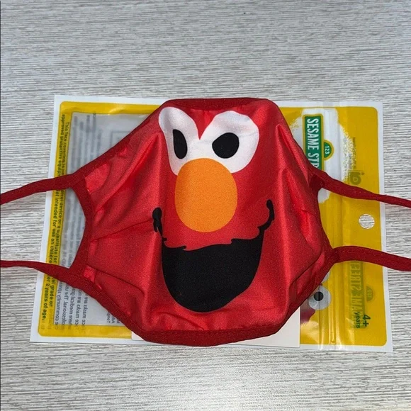 adidas Red Sesame Street Kids Face Mask