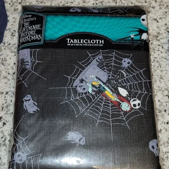 Disney Nightmare Before Christmas Tablecloth 60
