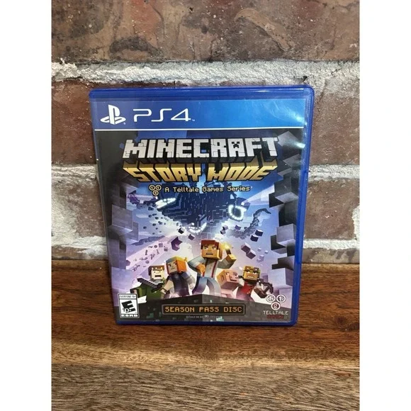 Telltale Games Minecraft Story Mode PS4 Season Pass Disc 2015 NTSC-U/C