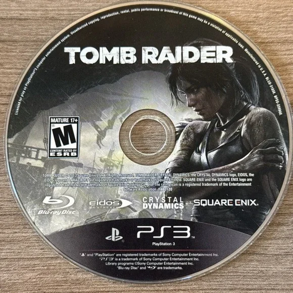 Tomb Raider (Sony PlayStation 3, PS3) Authentic‎ Disc Only Tested