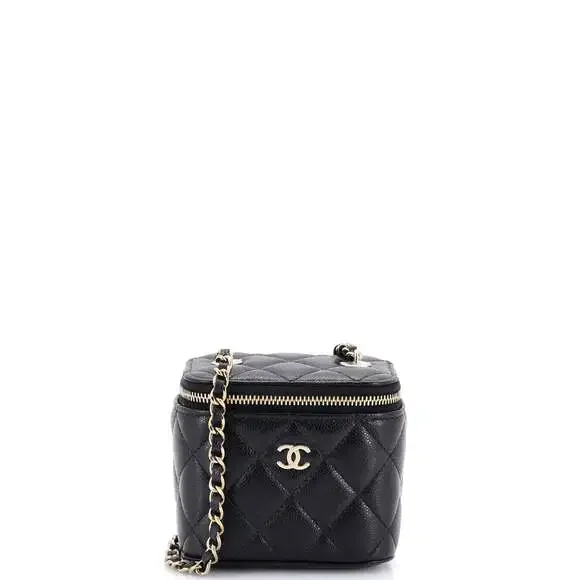 Chanel Classic Vanity Case With Chain #269258C36B