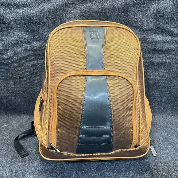 Tumi T-Tech 55381CP Bronze Ballistic Nylon Travel Bag Forsyth Laptop Backpack‎