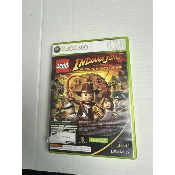 LEGO Indiana Jones Kung Fu Panda Combo Pack Xbox 360 Game CIB