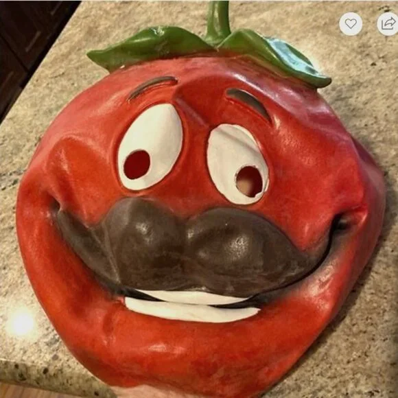 Fortnite Tomato Head Mask - Great for Halloween!