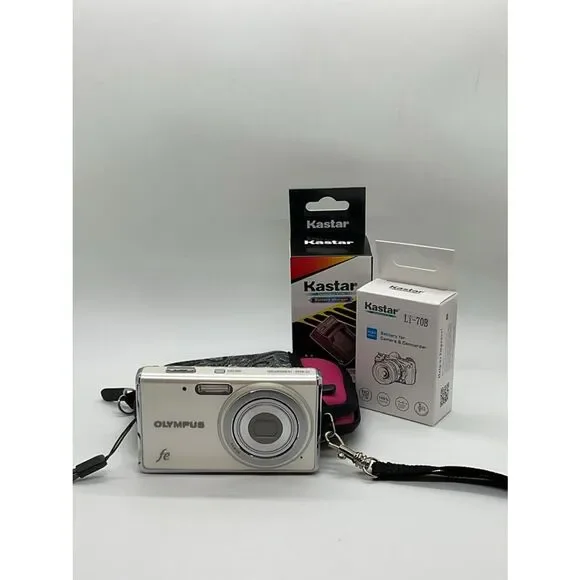 Olympus FE 14 Megapixel Compact Digital Camera with Wrist Strap