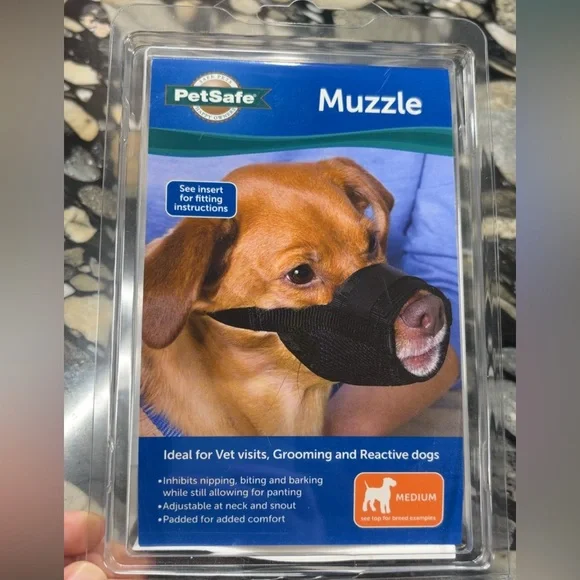 Safety in public for your furry friend postage medium muzzle
