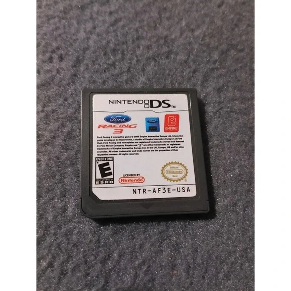Ford Racing 3 Nintendo DS Video Game Racing Multiplayer