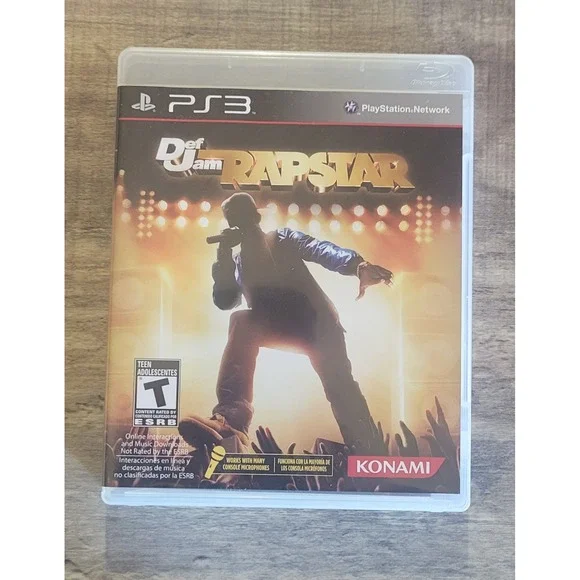 Def Jam Rapstar PS3‎ Sony PlayStation 3 2010 CIB Complete Near Mint Disc