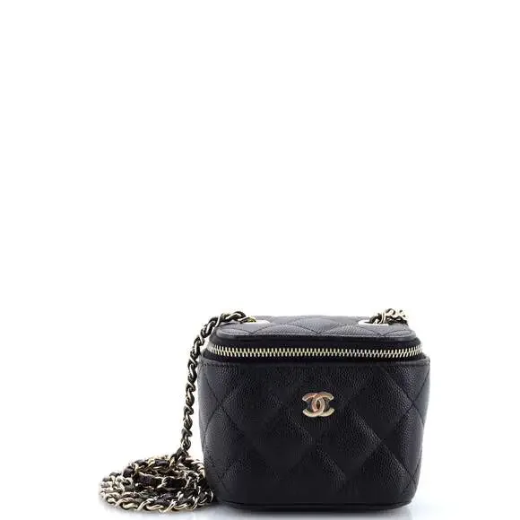 Chanel Classic Vanity Case With Chain #254551C42B