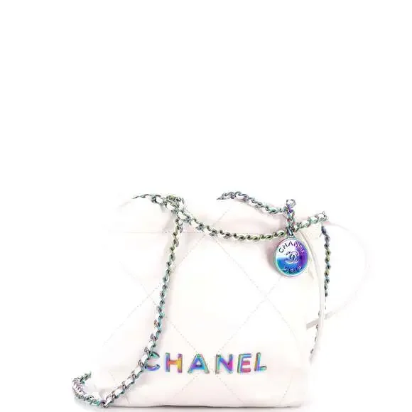 Chanel 22 Chain Hobo Quilted Calfskin #251854C45B