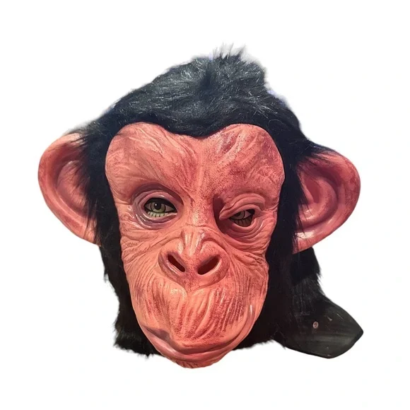 MONKEY/ APE RUBBER HALLOWEEN MASK UNISEX KIDS / ADULTS