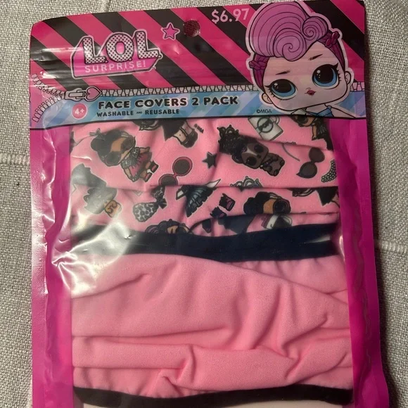 LOL Surprise! Face Masks (2 face masks total)