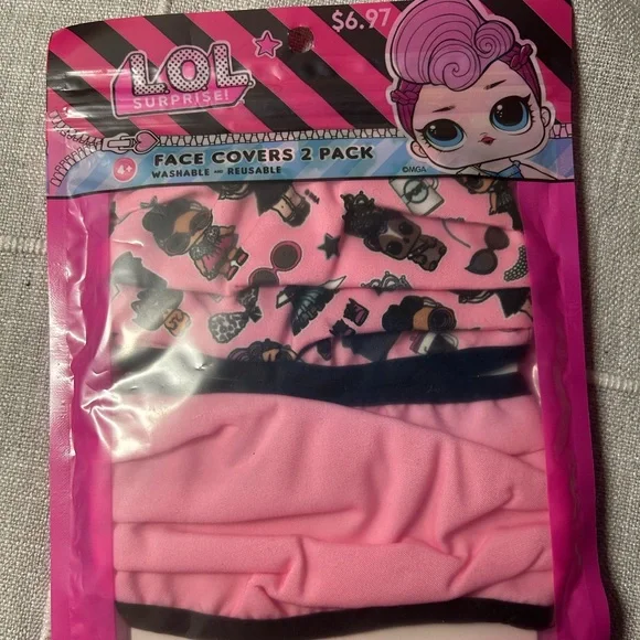 LOL Surprise! Face Masks (2 face masks total)