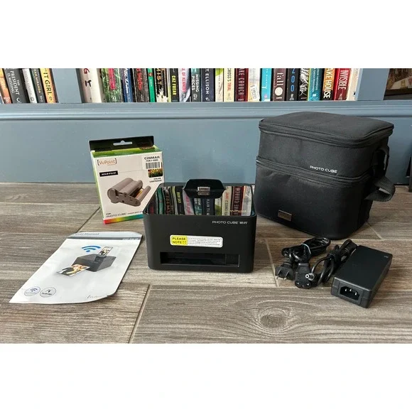 VuPoint Photo Cube WiFi Instant Photo Printer‎ - Complete Kit sealed ink & paper