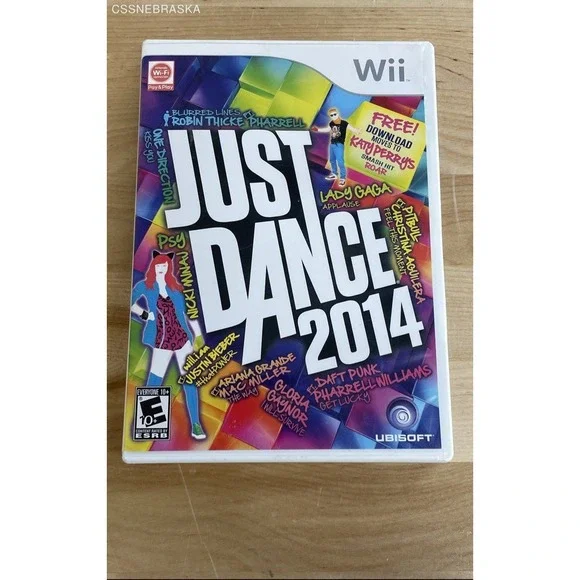 Just Dance 2014 for Nintendo Wii with BONUS Just Dance 4 Disk‎