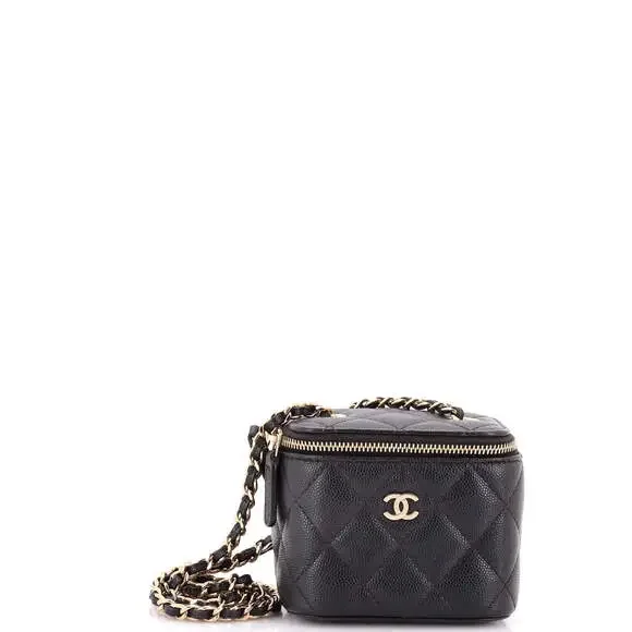 Chanel Classic Vanity Case With Chain #240540C38B