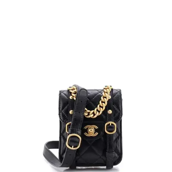 Chanel City School Flap Messenger Bag #220660C44B