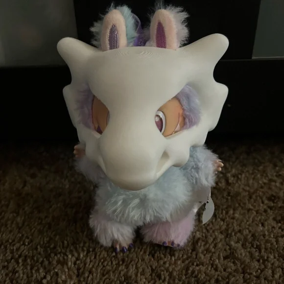 Cubone face mask for labubu