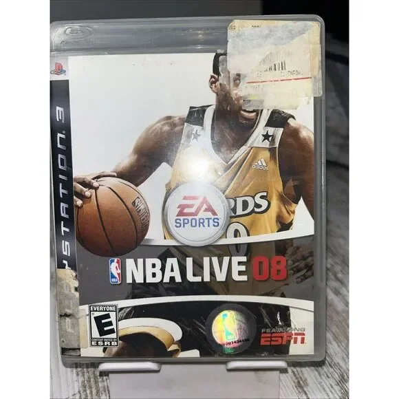 NBA Live 08 - Playstation 3 Video Games‎ Case And Disc Only ML338