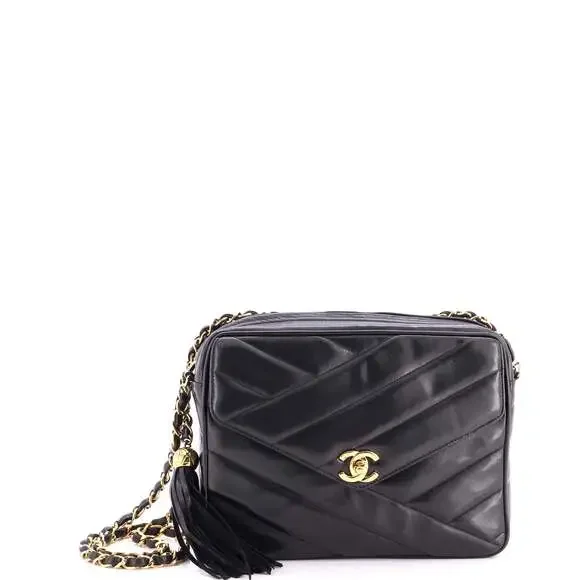 Chanel Vintage Front Pocket Camera Bag #269875C38B