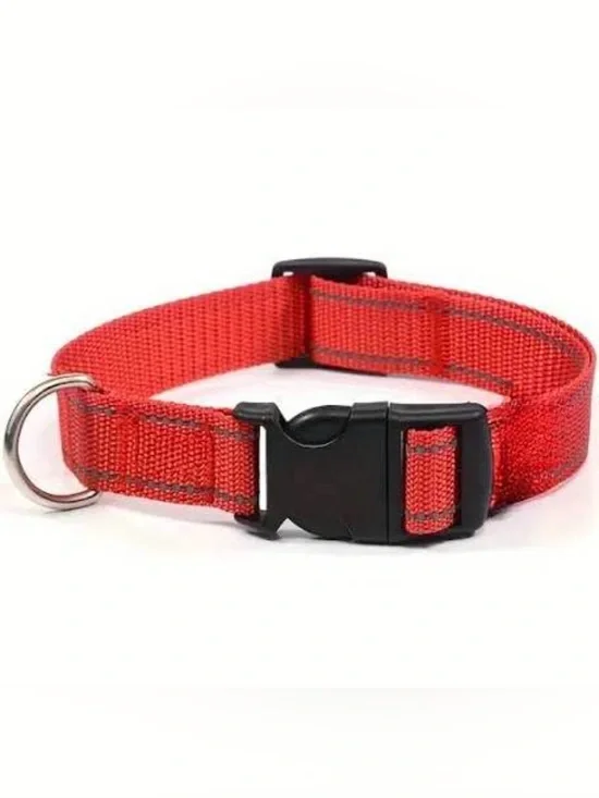 Reflective Nylon Dog Collar