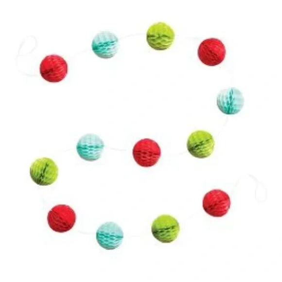 4 Packs Colorful Mini Paper Lantern String Party Decor Garland (5 Ft each)