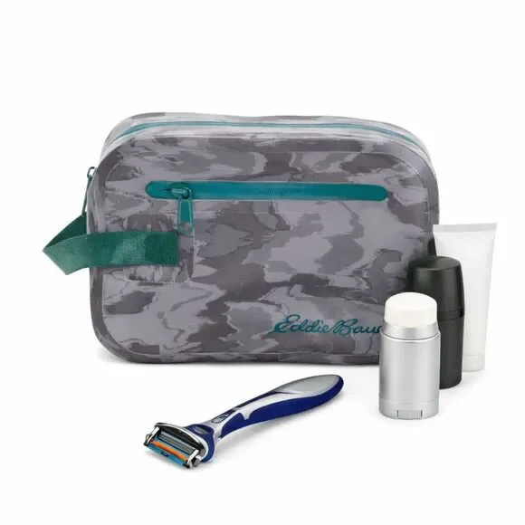 Eddie Bauer Camo Dopp Kit Travel Toiletry Bag Pro on The Go Weather Resistant
