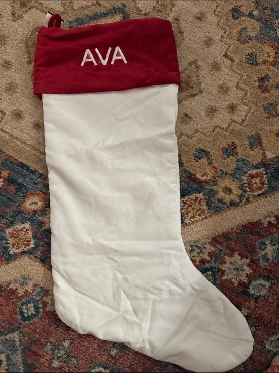 Pottery Barn Ava XL Stocking