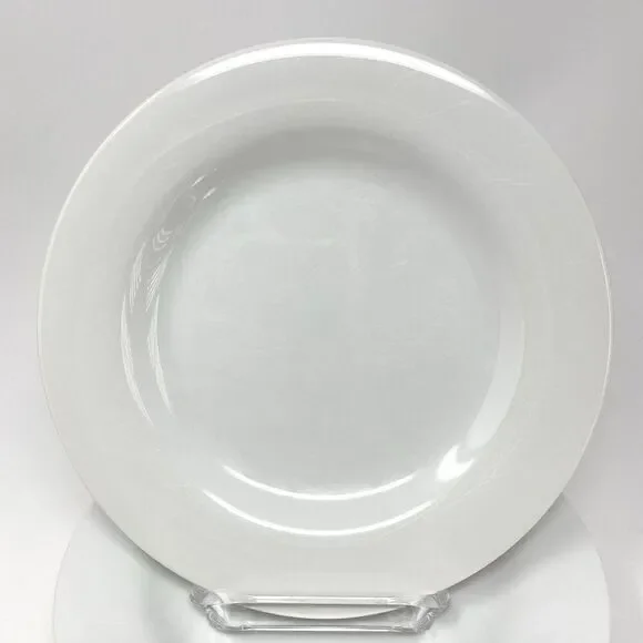 Pottery Barn PB White Porcelain Salad Plate 8.25” Diameter Japan