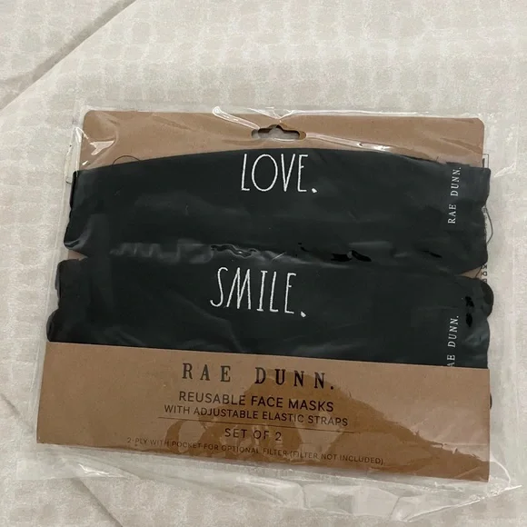 Kids - Love. Smile. Rae Dunn face masks