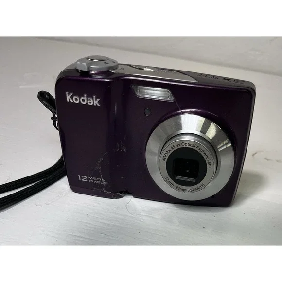 Kodak EasyShare C182 12MP Digital Camera - Purple NON WORKING PARTS Only