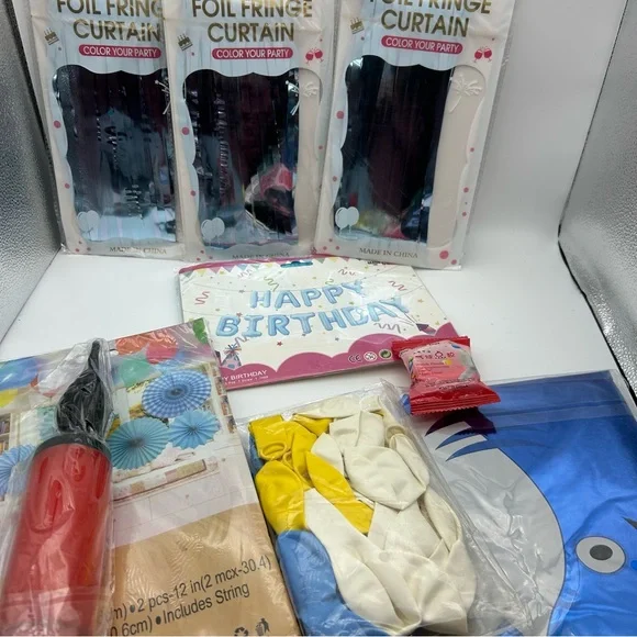 Colorful‎ Birthday Party Decoration Set