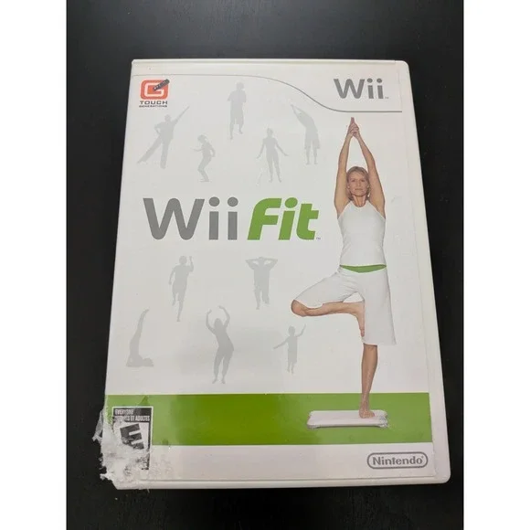 Wii Fit (Nintendo Wii, 2008) Video Game Workout Fitness Made Fun CIB
