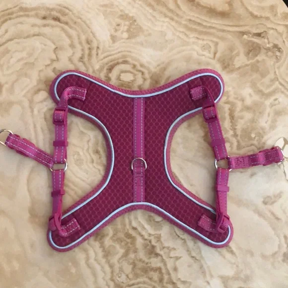 PETCO PINK DOG HARNESS • INCLUDES DOG CARE HANDBOOK • Sz S