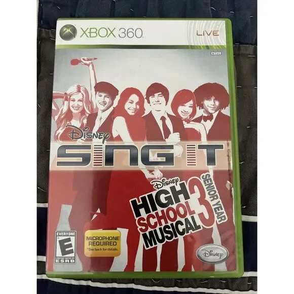 Disney Sing It: High School Musical 3‎ - Senior Year (Microsoft Xbox 360, 2008)