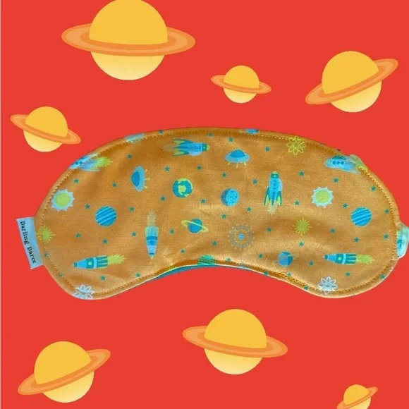 Space-Themed Kids Sleep Mask