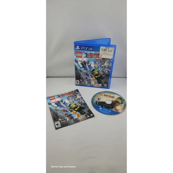 The Lego Ninjago Movie (Sony PlayStation‎ 4, PS4, 2017) CIB Complete Tested