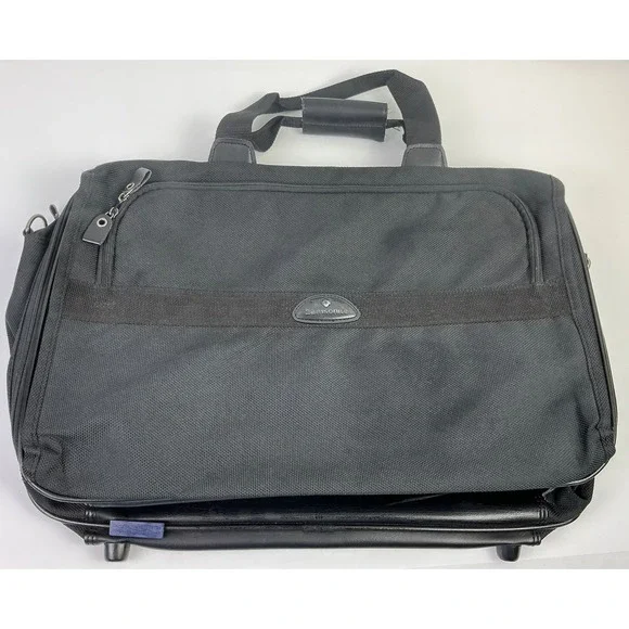 Samsonite Black Briefcase Business‎ Travel Laptop Bag Luggage 22