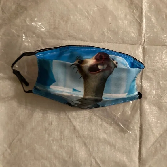 Sid the Sloth from Ice Age Face Mask New