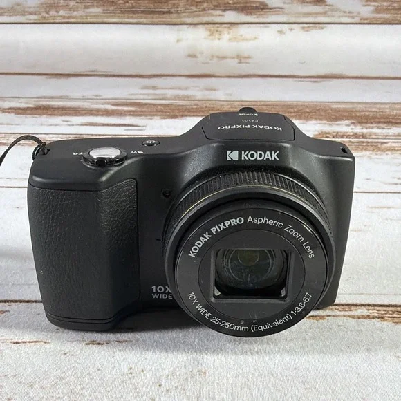 Kodak Pixpro FZ101 Digital Camera 16MP Compact 10 x Optical Zoom Tested