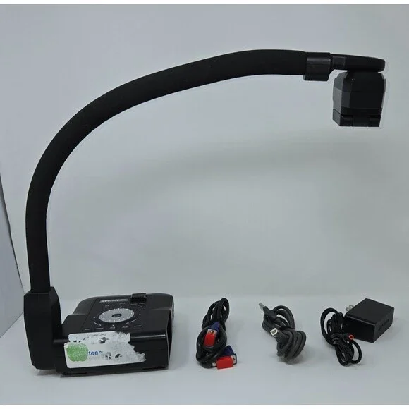 AVerMedia AverVision CP300 8x Document Camera VGA USB Power Cord Tested Works